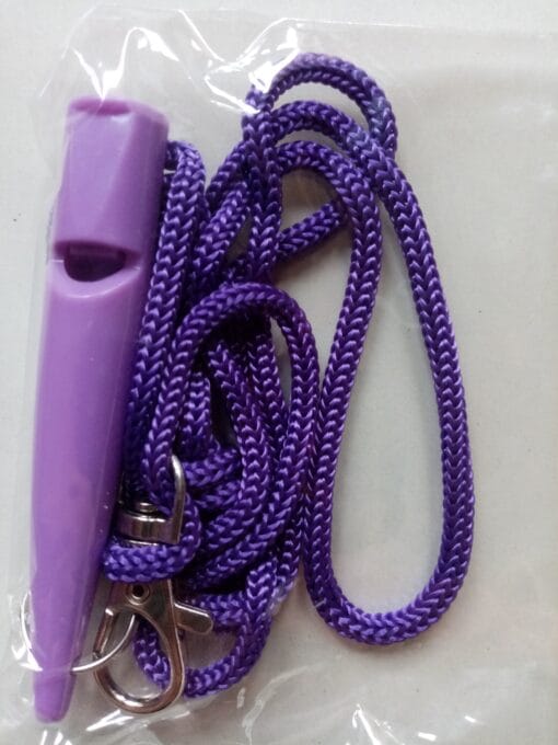 whistle purple