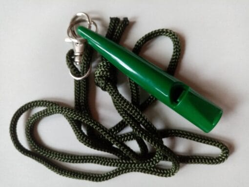 vanguard forest green gundog whistle